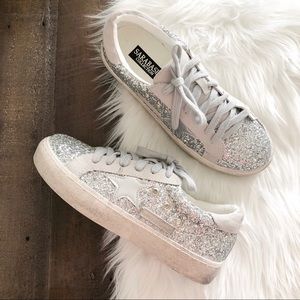 Glitter Star Sneakers